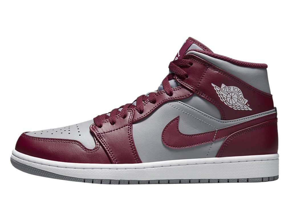 Jordan 1 Mid Cherrywood Red