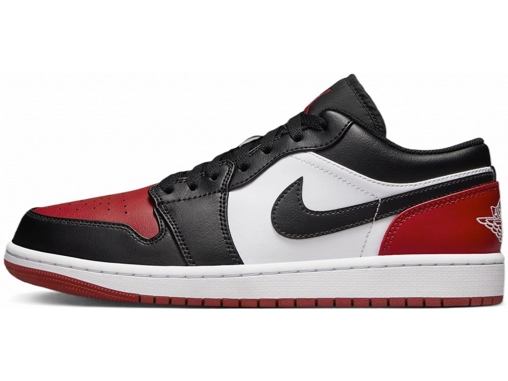 Jordan 1 Low Bred Toe 2.0