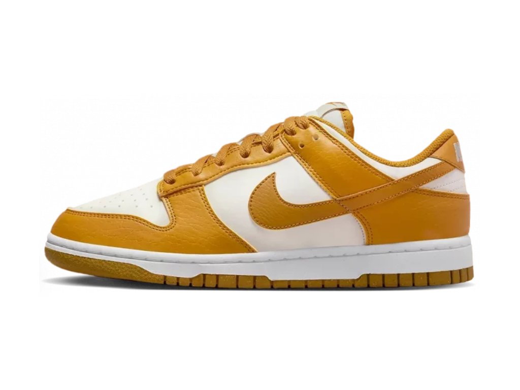 Nike Dunk Low Next Nature Phantom Gold Suede (Women's)