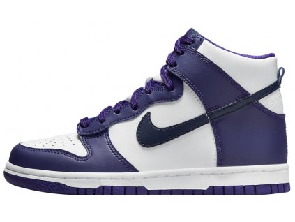 Nike Dunk High Electro Purple Midnight Navy (GS)