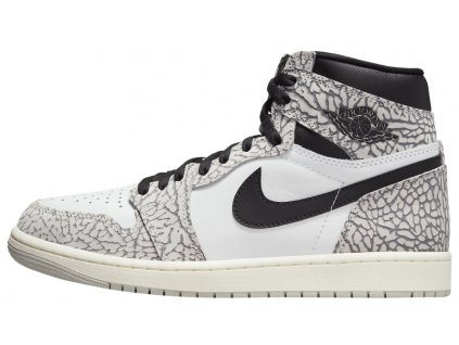 Jordan 1 Retro High OG White Cement