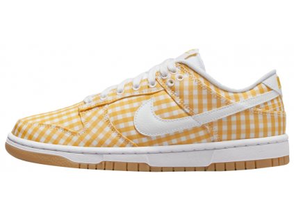 Nike Dunk Low Yellow Gingham (Women's)
