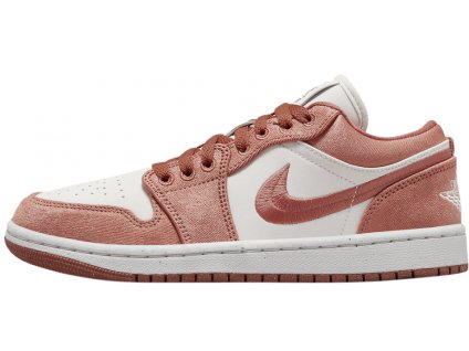 Jordan 1 Low SE Canvas Sky J Orange (Women's)