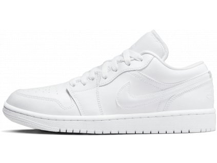 Jordan 1 Low Triple White (2022) (Women's)