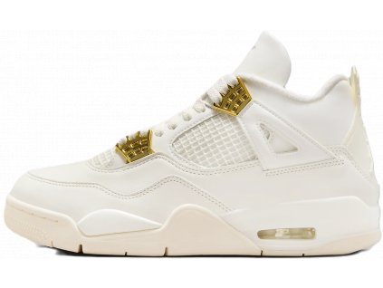 Jordan 4 Retro Metallic Gold (Women's)