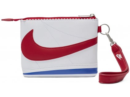Nike Icon Cortez White Red Navy Wristlet