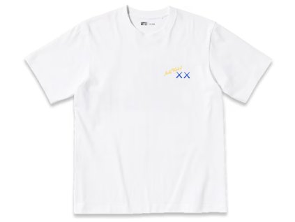 KAWS x Uniqlo Warhol UT Graphic T-shirt Blue White