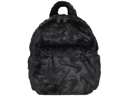 Nike Sportswear Futura Faux Fur Mini Backpack Black (6L)