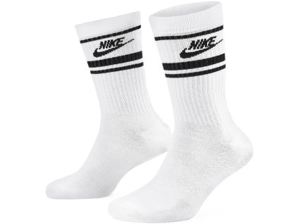 Nike Sportswear Dri-FIT Everyday Essential Crew Socks White Black