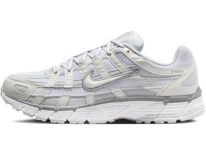 Nike P-6000 Metallic Summit White (Women's)