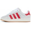 Adidas Campus 00s Crystal White Better Scarlet (Women's)