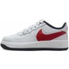 Nike Air Force 1 Low Pure Platinum University Red (GS)