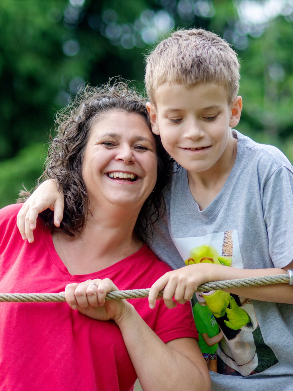MYKU – legíny s otiskem reálné přírody