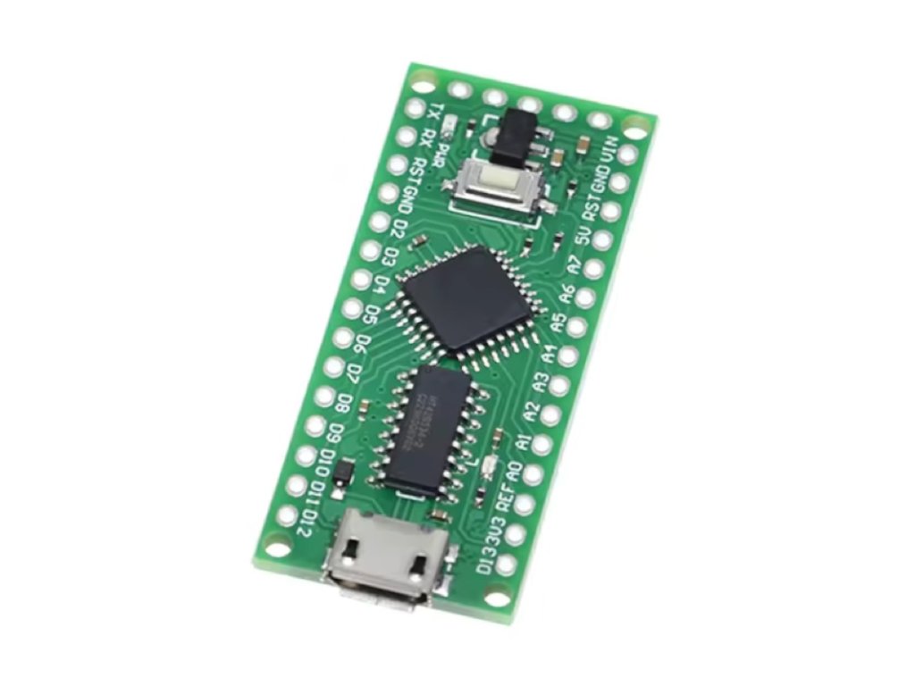 Vývojová doska s mikrokontrolérom LGT8F328P s Micro USB 1