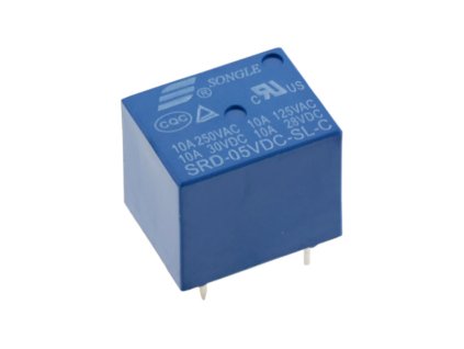 Výkonové relé Songle 5V SRD 05VDC SL C 5pin 1