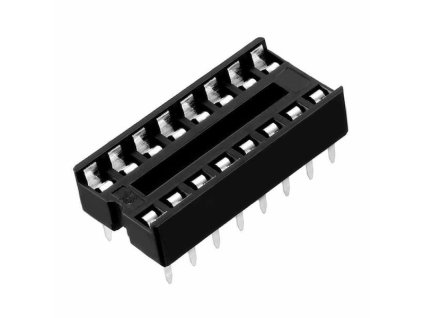 DIP socket pre čipy 16 pinový (2x8 pinov) 1