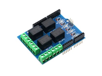 Arduino relé shield v1.0 so 4 relé 1