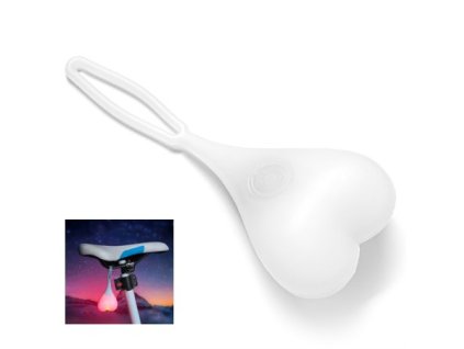LED Svietidlo na Bicykel MASTER EGGS Červené 5