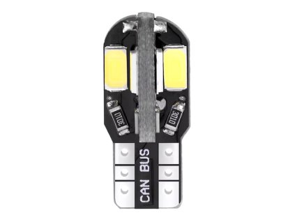 LED Žiarovka SMD T10 W5W 12V CANBUS biela