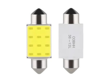 LED Žiarovka COB C5W 12V 12x COB 2