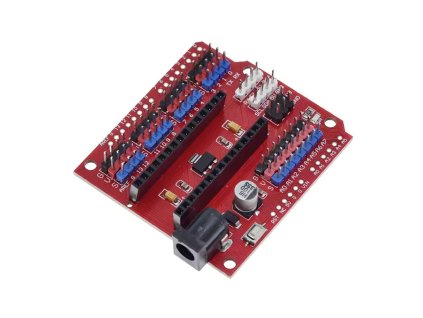 IO Shield pre Arduino Nano cervena 01