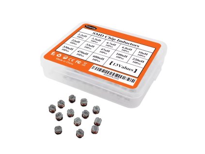 Sada CD54 SMD Induktorov 130ks v krabičke 1