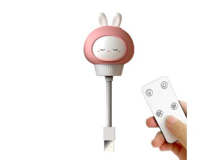 Detská nočná lampa s USB & ovládačom 6