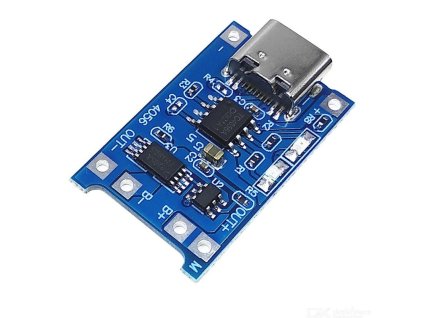 TP4056 USB C nabíjací modul pre 18650 Li ion batérie s ochranou 1