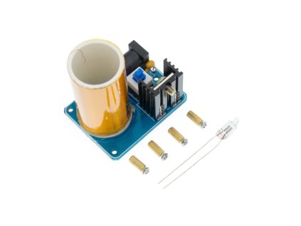 Teslova cievka stavebnica KIT DIY s 12V 1