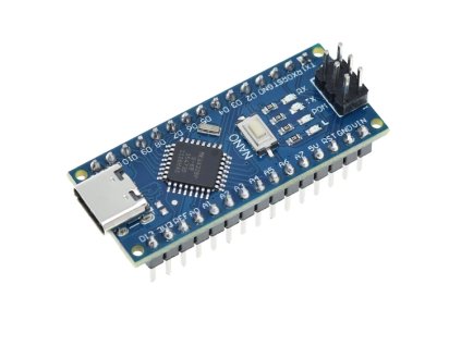 Arduino Nano Precízny klon CH340 spájkované USB C 1