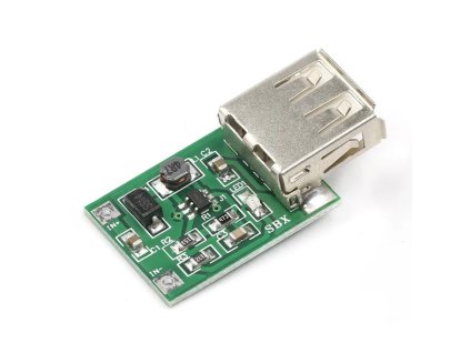 Step up menič s USB DC DC 1
