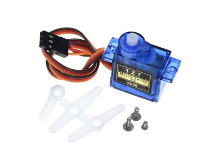 Mini servo motorček SG90 modrý 1