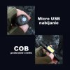 USB LED Baterka 511 COB nabíjateľná, s púzdrom 3