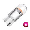 LED Žiarovka COB T10 W5W 12V fialová