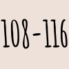 108 - 116 cm