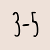 3 - 5 let