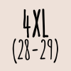4XL 28-29