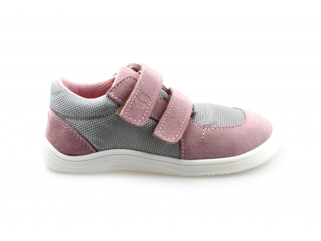 Baby Bare Shoes Febo Sneakers Grey/Pink , Mylerie
