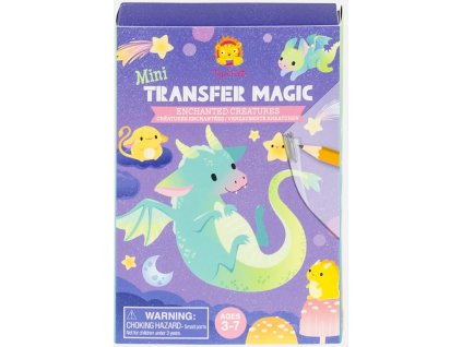 Kreativní sada Tiger Tribe Mini Transfer Magic - Enchanted Creatures