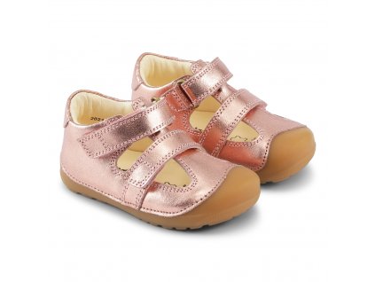 Barefoot Bundgaard sandály - Petit summer Rose Gold