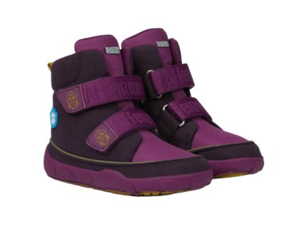 Zimní barefoot boty- Affenzahn Chamude comfy - Bird
