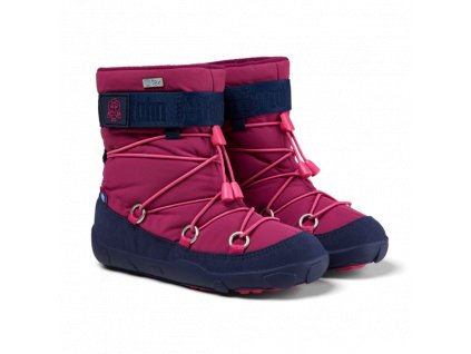 Barefoot sněhule Affenzahn Snow Boot - Flamingo