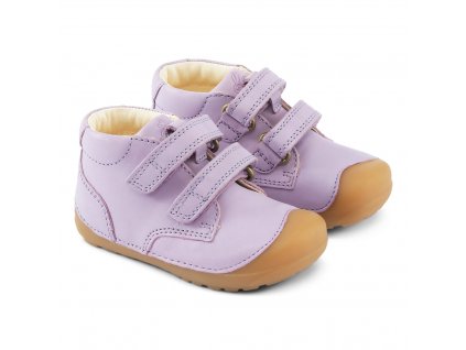 Celoroční barefoot Bundgaard - Petit Velcro Lilac