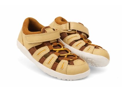 Bobux sandály Summit Sand + Caramel