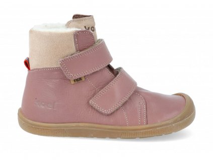 25437 1 07t003 102 600 barefoot zimni obuv s membranou koel4kids emil nappa tex old pink 24 31 2023 2