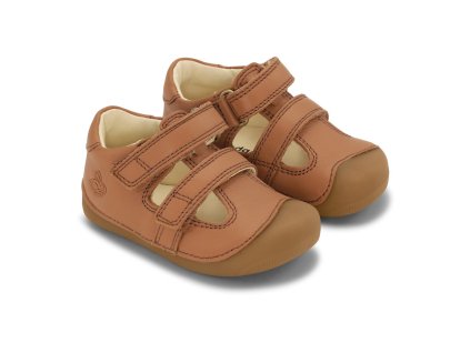 Barefoot Bundgaard sandály - Petit Summer Cognac