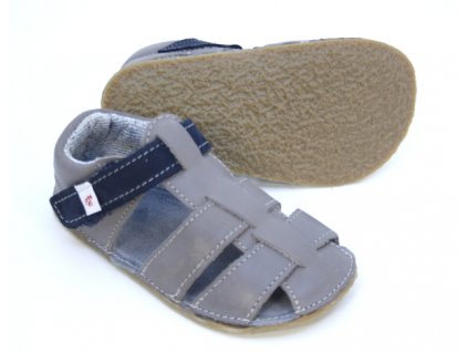 Barefoot letní sandálky Ef - Grey