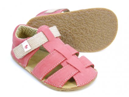 Barefoot letní sandálky Ef - Koral
