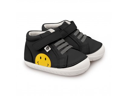 Celoroční barefoot tenisky Oldsoles - Smiley Pave Black
