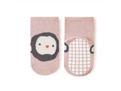 Protiskluzové ponožky se zvířátkem - Penguin